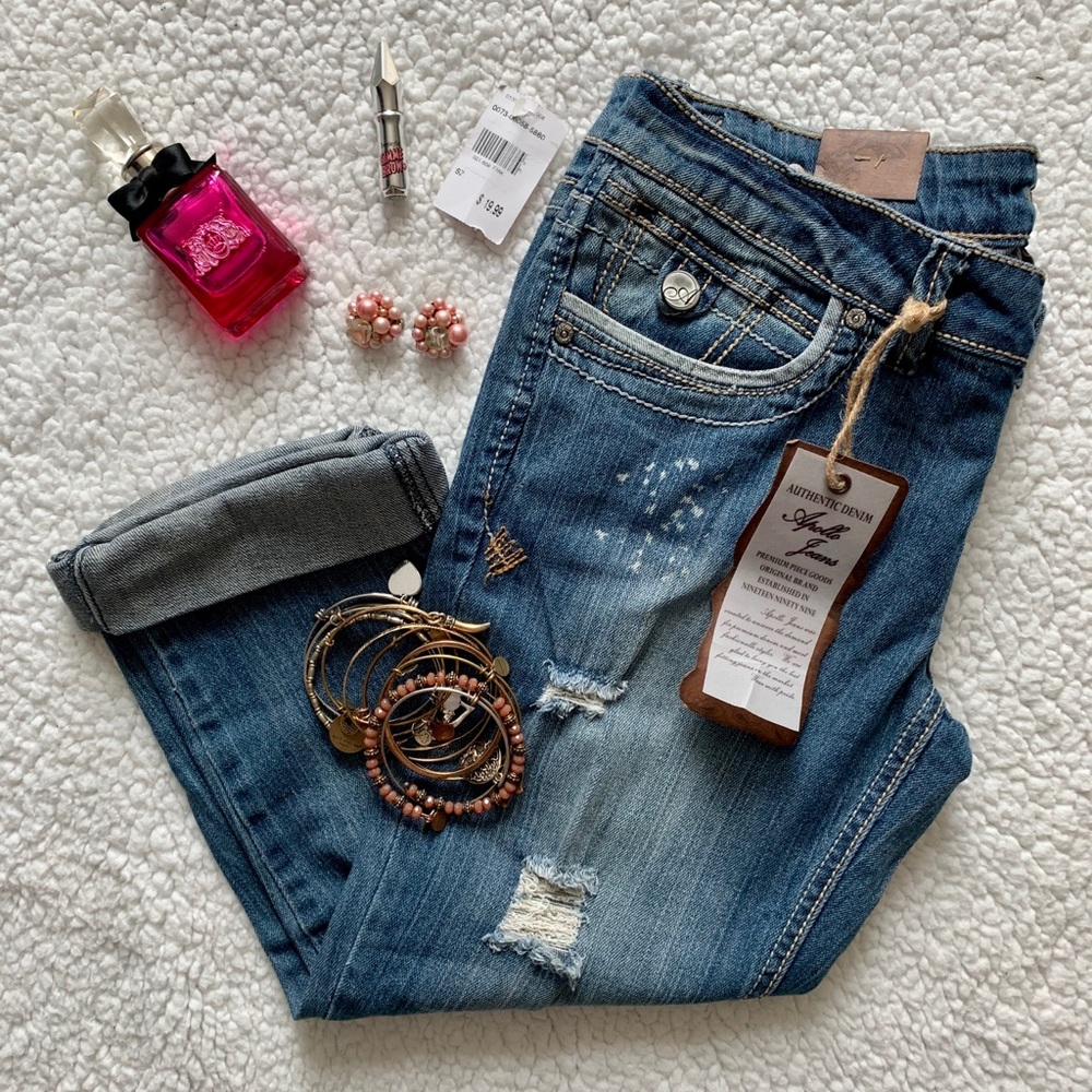 Apollo Jeans - low rise / crop - size 7/8